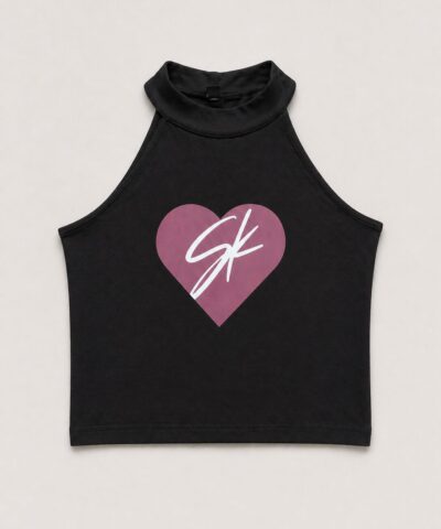 Soul.Kick Turtleneck Crop Top schwarz