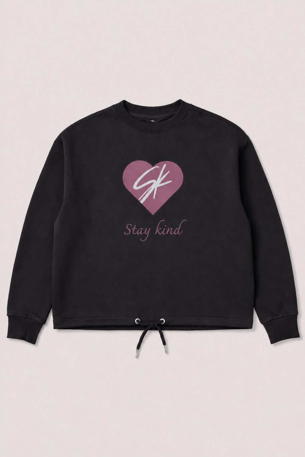 Pullover Yoga schwarz stay kind Soul.Kick