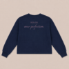 Oversize Sweatshirt navy Balance hinten