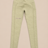 Seamless Leggings grün mit Logo